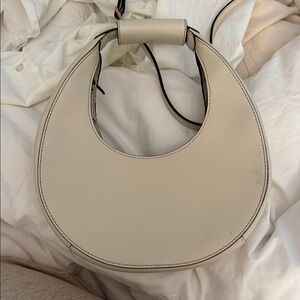 Staud Moon Bag Cream